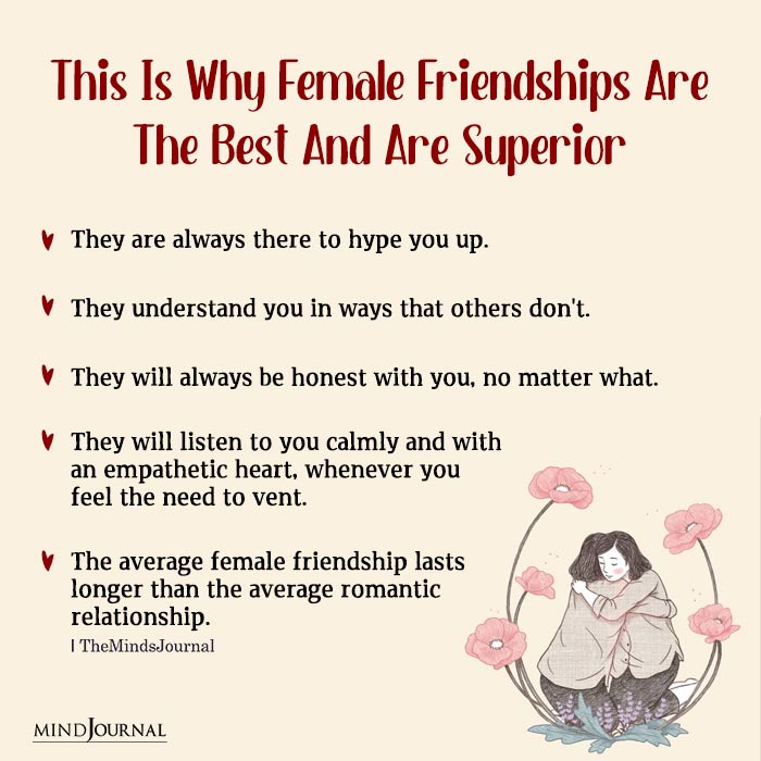 This Is Why Female Friendships Are The Best And Are Superior